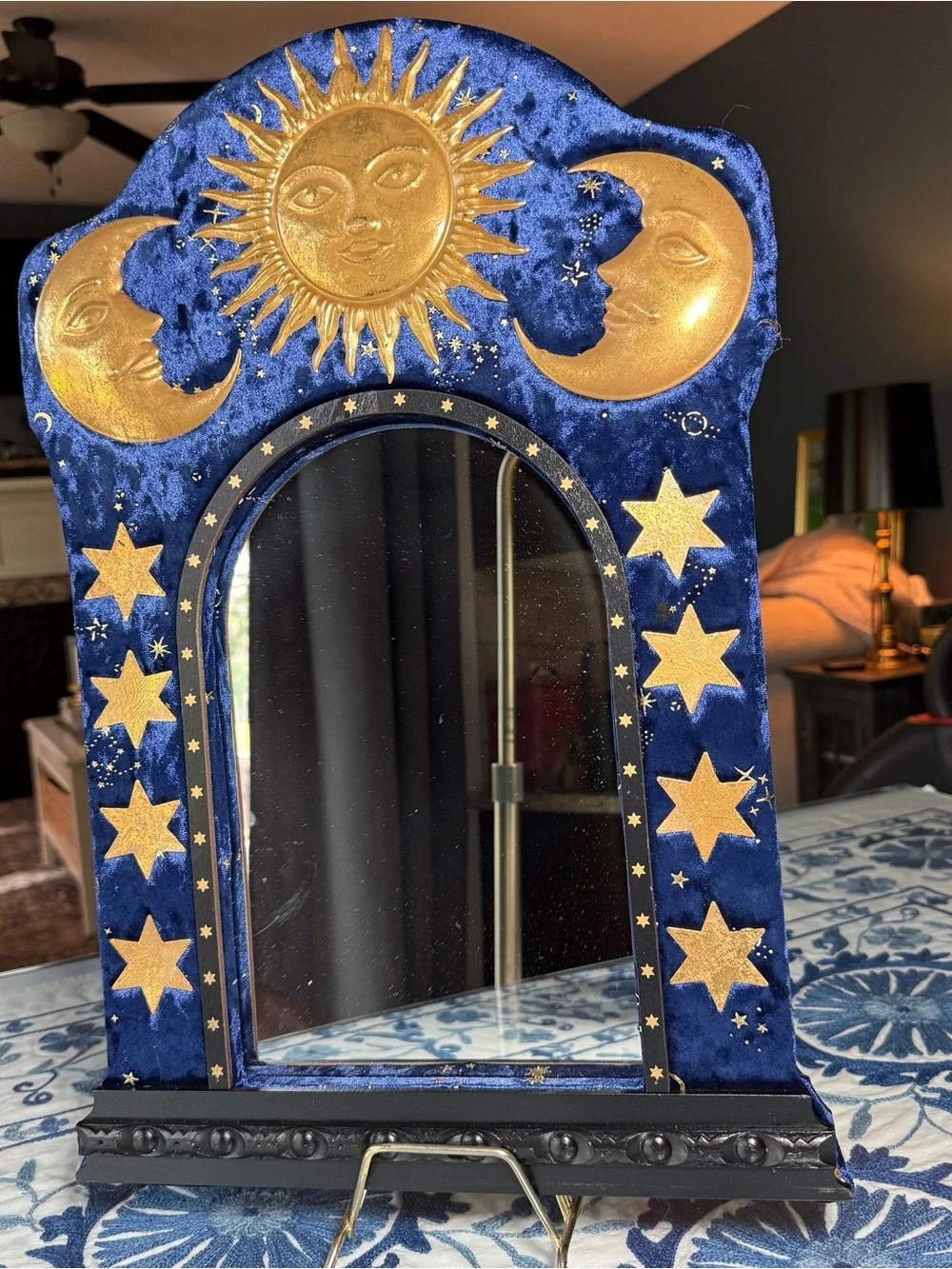 Michaels Bound By Magic Celestial Wall Mirror Moon Sun Stars Witch Whimsy Decor